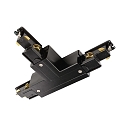 3-fase T-connector D LINE/DALI DALI aanstuurbaar, codeerbaar, rechts-rechts-links, zwart