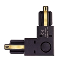 Deko-Light 1-phase L-connector D ONE right, black