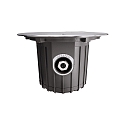  KapegoLED in-ground luminaire sOFT fLEX 18, 220-240V, 18W, silver