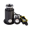  KapegoLED in-ground luminaire NC COB I round, 220-240V, 5W, black transparent