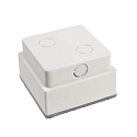 Deko-Light Vloerinbouwarmatuur TABIT 100x100 toegankelijk, schakelbaar IP67, grijs, transparant 