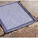 Deko-Light Vloerinbouwarmatuur TABIT 200x200 toegankelijk, schakelbaar IP67, grijs, transparant 