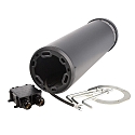 Deko-Light Lichtpaal FARO 100 met lensoptiek, bekabeld IP65, donkergrijs dimbaar
