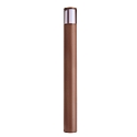 bollard lamp FACADO II 1000MM OPAL round E27 IP65, mat, rust dimmable