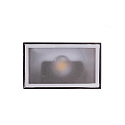 Deko-Light LED wall luminaire KIMBALI, square, 6W, 220-240V, 3000K, IP44, anthracite