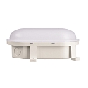 Deko-Light Armatuur voor vochtige ruimten SOTANO IP54 ovaal, CCT Switch, slagvast, schakelbaar, multipower IP54, wit 
