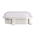 Deko-Light Armatuur voor vochtige ruimten SOTANO IP54 ovaal, CCT Switch, slagvast, schakelbaar, multipower IP54, wit 