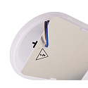Deko-Light Armatuur voor vochtige ruimten SOTANO IP54 ovaal, CCT Switch, slagvast, schakelbaar, multipower IP54, wit 