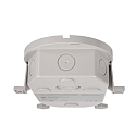 Armatuur voor vochtige ruimten SOTANO IP54 ovaal, CCT Switch, slagvast, schakelbaar, multipower IP54, grijs 