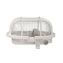 wall and ceiling luminaire SOTANO RETRO oval E27 IP44, black dimmable