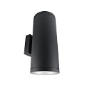 facade spotlight SHORELINE PRO ROUND 140 UP&DOWN 2 flames, round, CCT Switch IP65, dark grey dimmable