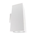 facade spotlight SHORELINE PRO SQUARE 140 UP&DOWN 2 flames, square, CCT Switch IP65, white dimmable