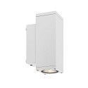 Deko-Light facade spotlight SHORELINE PRO LED SQUARE 70 UP&DOWN 2 flames, square, CCT Switch IP65, white dimmable