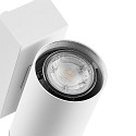 Deko-Light facade spotlight SHORELINE PRO GU10 ROUND UP&DOWN 2 flames, cylindrical, with lamp socket GU10 IP65, white