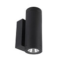 facade spotlight SHORELINE PRO ROUND 68 UP&DOWN 2 flames, round, CCT Switch IP65, dark grey dimmable
