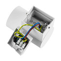 Deko-Light facade spotlight ACHERNAR DOWN 1 flame, cylindrical, with lamp socket GU10 IP65, white