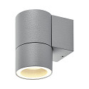 Deko-Light Gevelspot ACHERNAR DOWN 1-vlams, cilindrisch, met lamphouder GU10 IP65, lichtgrijs