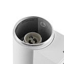 Deko-Light Gevelspot ACHERNAR UP & DOWN 2-vlams, cilindrisch, met lamphouder GU10 IP65, wit
