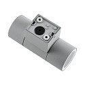 Deko-Light Gevelspot ACHERNAR UP & DOWN 2-vlams, cilindrisch, met lamphouder GU10 IP65, lichtgrijs