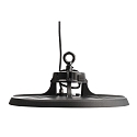 Deko-Light Halstraler VEGA constante stroom IP65, gepoedercoat, gitzwart 