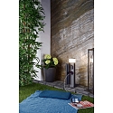 Deko-Light Lichtzuil met contactdozen ARAWAN 2-voudig, rond, schakelbaar IP44, donkergrijs 