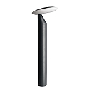 Deko-Light Outdoor LED floor lamp BERMUDA, IP65, height 60cm, 10.8W 3000K 600lm 360�, die-cast aluminum, dimmable, black grey