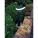 Deko-Light Outdoor LED floor lamp BERMUDA, IP65, height 60cm, 10.8W 3000K 600lm 360�, die-cast aluminum, dimmable, black grey