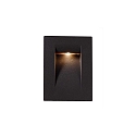 Recessed LED wall luminaire YVETTE II outdoor luminaire, voltage constant, asymmetrical, 220-240V AC, 3.6W, 3000K