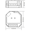 Deko-Light Dimmer DALI / TRIAC 400W DALI aanstuurbaar, 1 Kanaal, wit