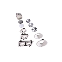Deko-Light Reflector voor MODULAR SYSTEM , chroom, zilver