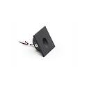  KapegoLED cover round for LIGHT base COB Indoor, black-transparent