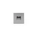  KapegoLED cover square for LIGHT base COB Indoor, silver grey-transparent