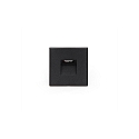  KapegoLED cover square for LIGHT base COB Indoor, black-transparent