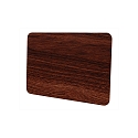 Side cover for series NIHAL, metal, 13cm, IP20, wood