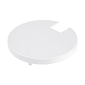 Cover heat sink for series UNI II MINI, � 6.2cm / height 1.8cm, white