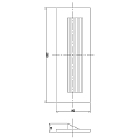 Afdekking LIGHT BASE III, wit