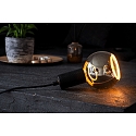 Segula pendant luminaire ALILX WAVE 2M 1 flame, short, adjustable E27 IP20, black dimmable