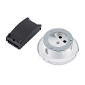 Pendelarmatuur adapter � DA 68MM / RECESSED rond, ingebouwde versie, verkeerswit
