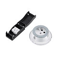 Pendelarmatuur adapter � DA 68MM / RECESSED rond, ingebouwde versie, verkeerswit