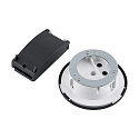 Deko-Light Pendelarmatuur adapter � DA 68MM / RECESSED rond, ingebouwde versie, gitzwart