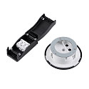 Deko-Light Pendelarmatuur adapter � DA 68MM / RECESSED rond, ingebouwde versie, gitzwart