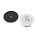 Deko-Light Pendelarmatuur adapter � DA 68MM / RECESSED rond, ingebouwde versie, gitzwart