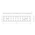 Deko-Light Lens SANOTRUNK UNIVERSAL 90� set van 5, transparant