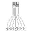 Deko-Light Aansluiting stopcontact SANOTRUNK UNIVERSAL WAGO 267-501 DALI aanstuurbaar