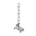 Lichtlijnsysteem kettingophanging SANOTRUNK UNIVERSAL set van 10, zilver