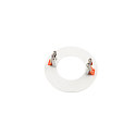 Deko-Light Reduceerring 130MM / 70MM / CUTOUT 95MM rond, mechanisch, ingebouwde versie, verkeerswit