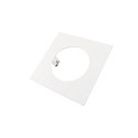 Reduceerring 155/95MM mechanisch, vierkant, ingebouwde versie, verkeerswit