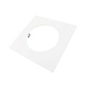 Reduceerring 240/180MM mechanisch, vierkant, ingebouwde versie, verkeerswit