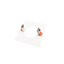 Deko-Light Reduceerring 130/70MM mechanisch, vierkant, ingebouwde versie, signaal wit