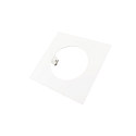 Reduceerring 155/95MM mechanisch, vierkant, ingebouwde versie, signaal wit
